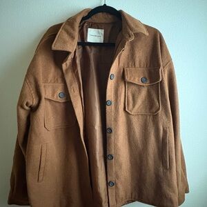 Brown Shirt Jacket